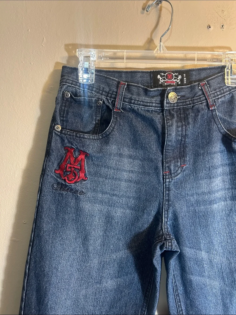 Vintage Mecca DNM Skater Boys Jeans Size 16 Youth.